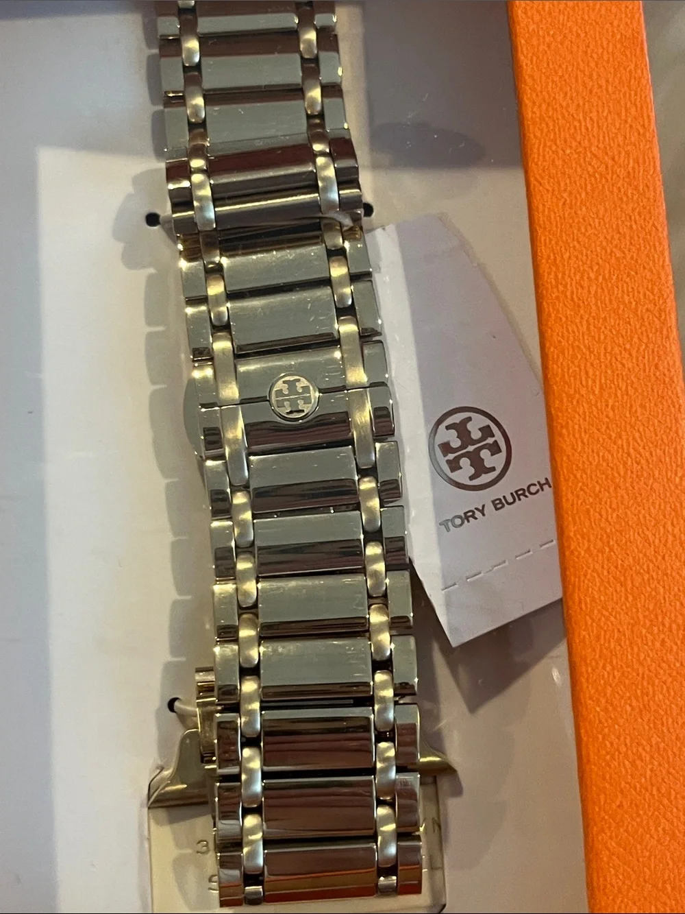 Tory Burch Miller Goldtone Apple Watch Band